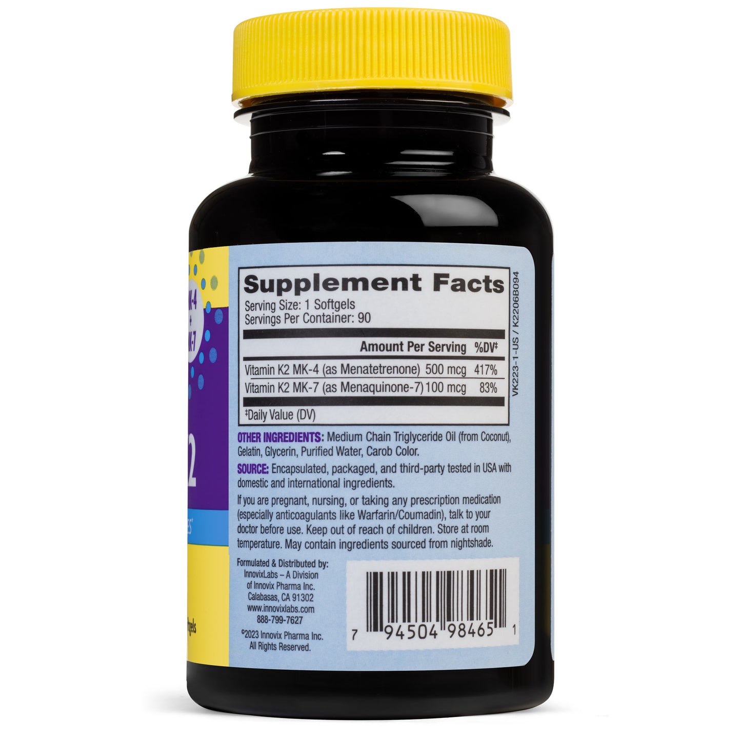 InnvoixLabs Full Spectrum Vitamin K2