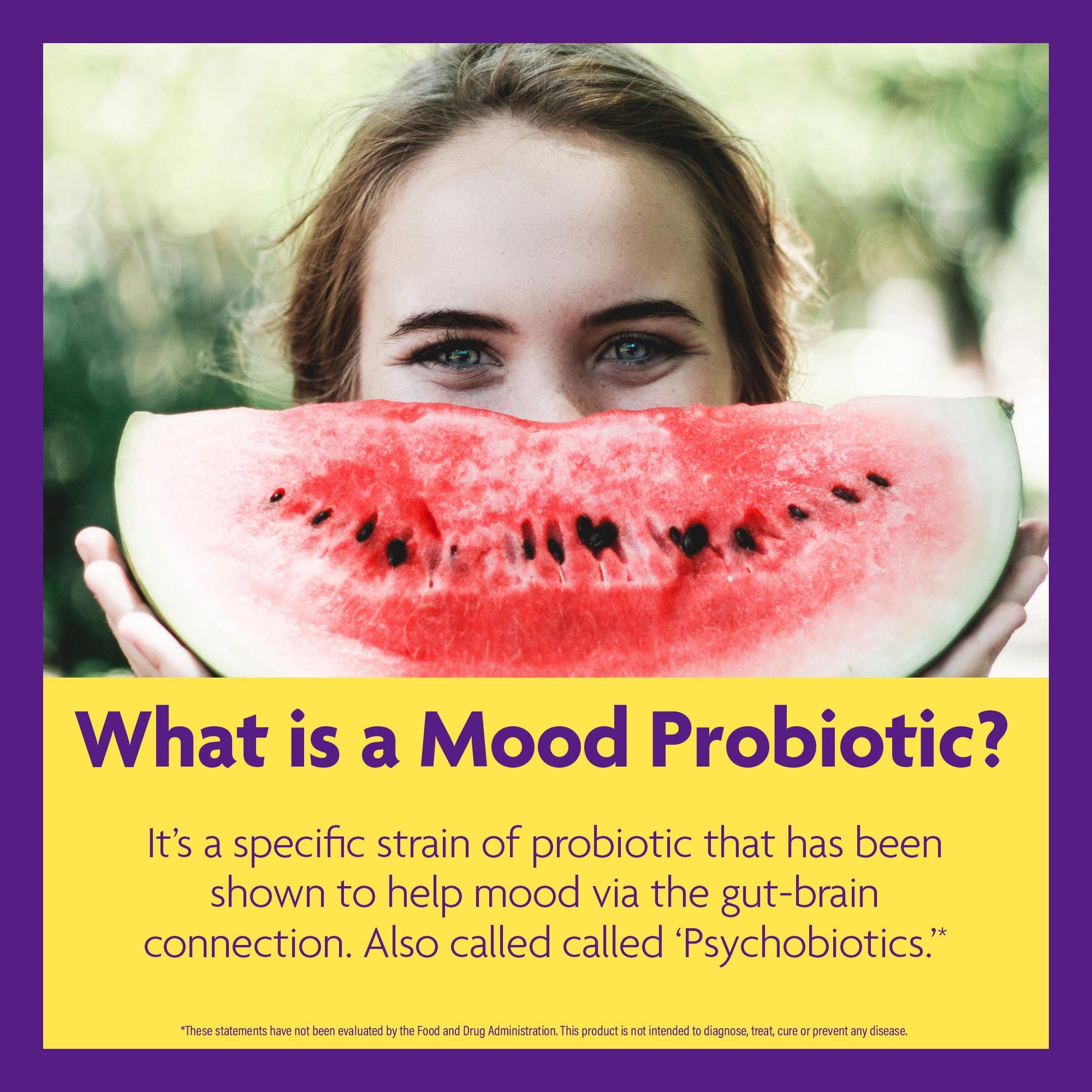 What is a mood probiotic infographic