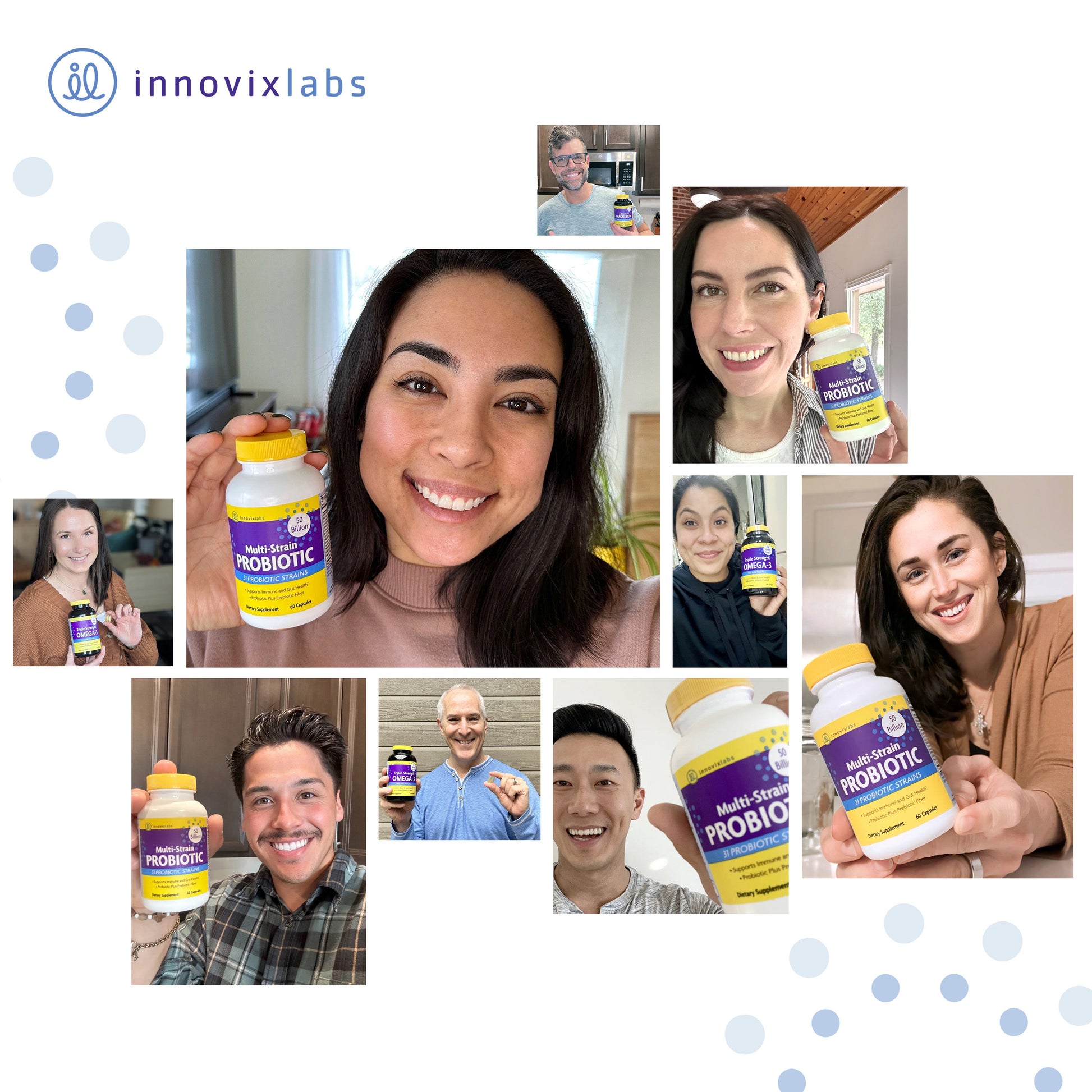 InnvoixLabs Multi-Strain Probiotic user generated content