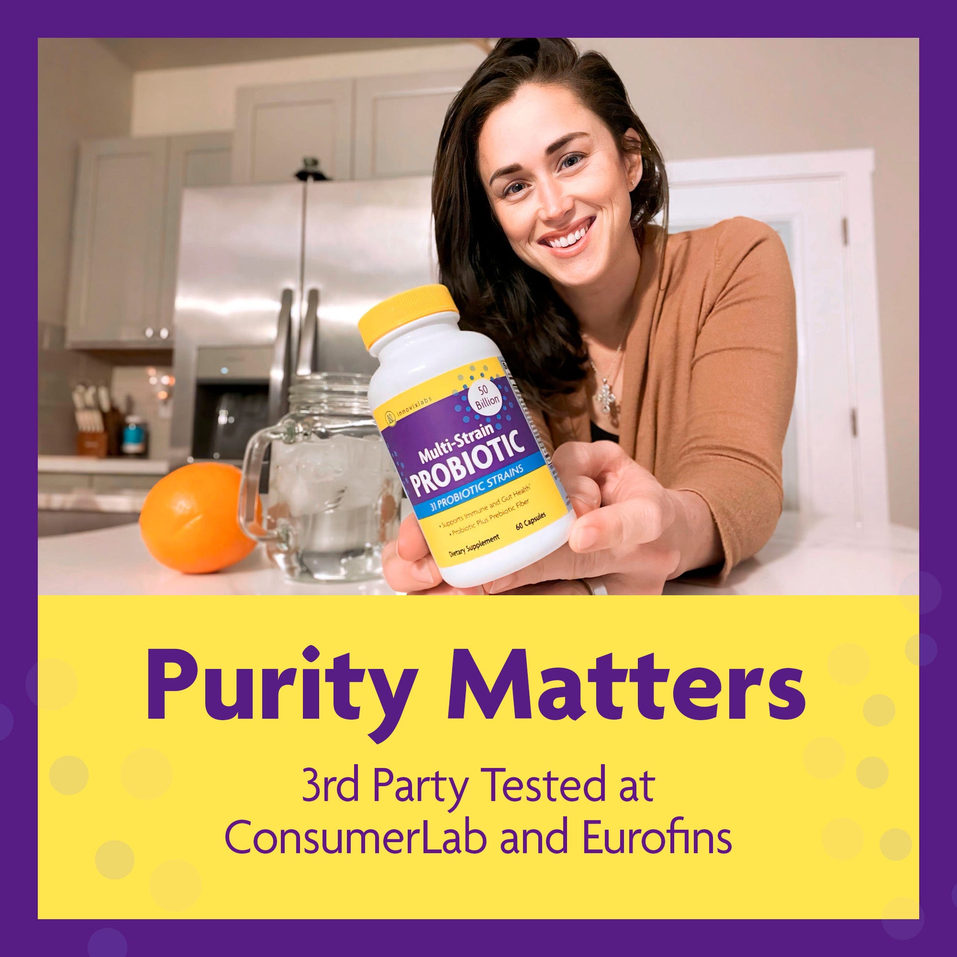 Purity Matters - InnvoixLabs Multi-Strain Probiotic