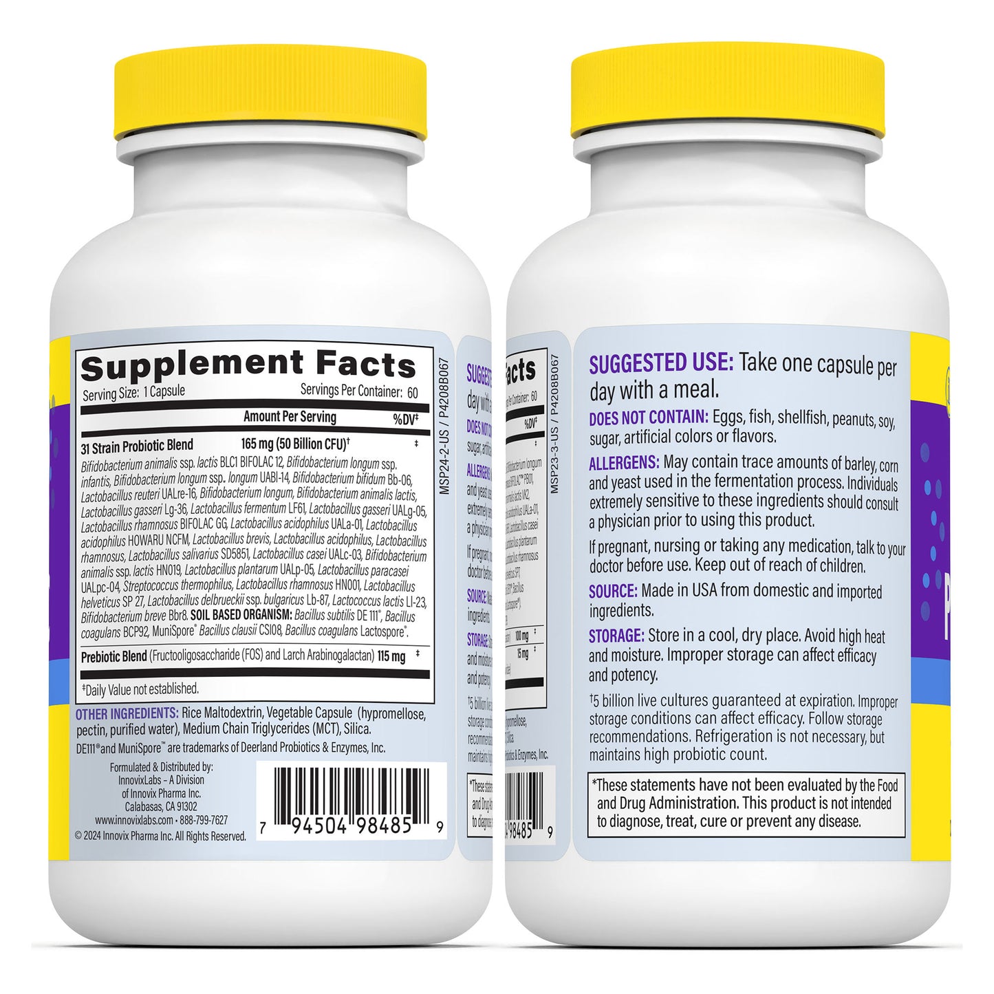 InnvoixLabs Multi-Strain Probiotic