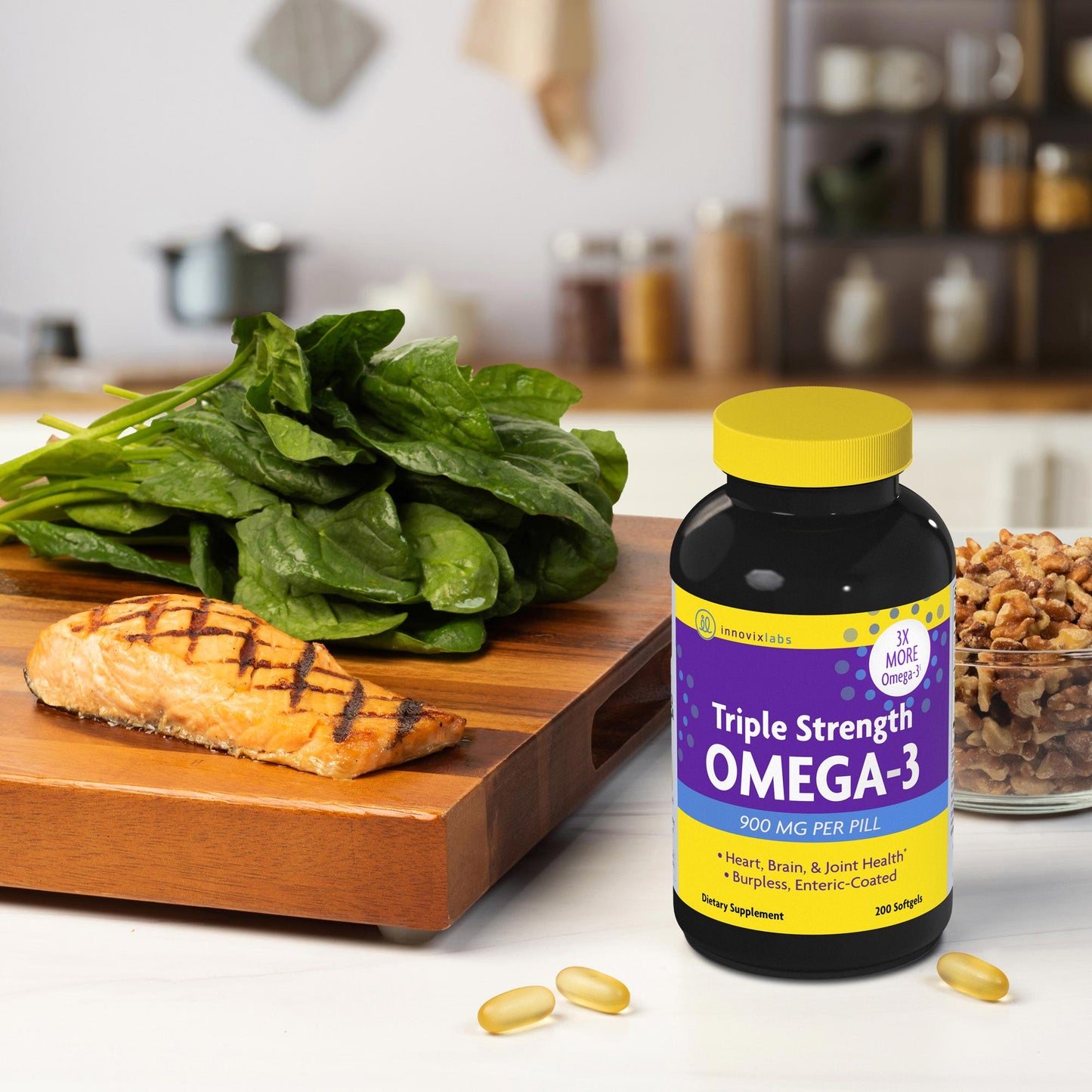 InnovixLabs Triple Strength Omega-3