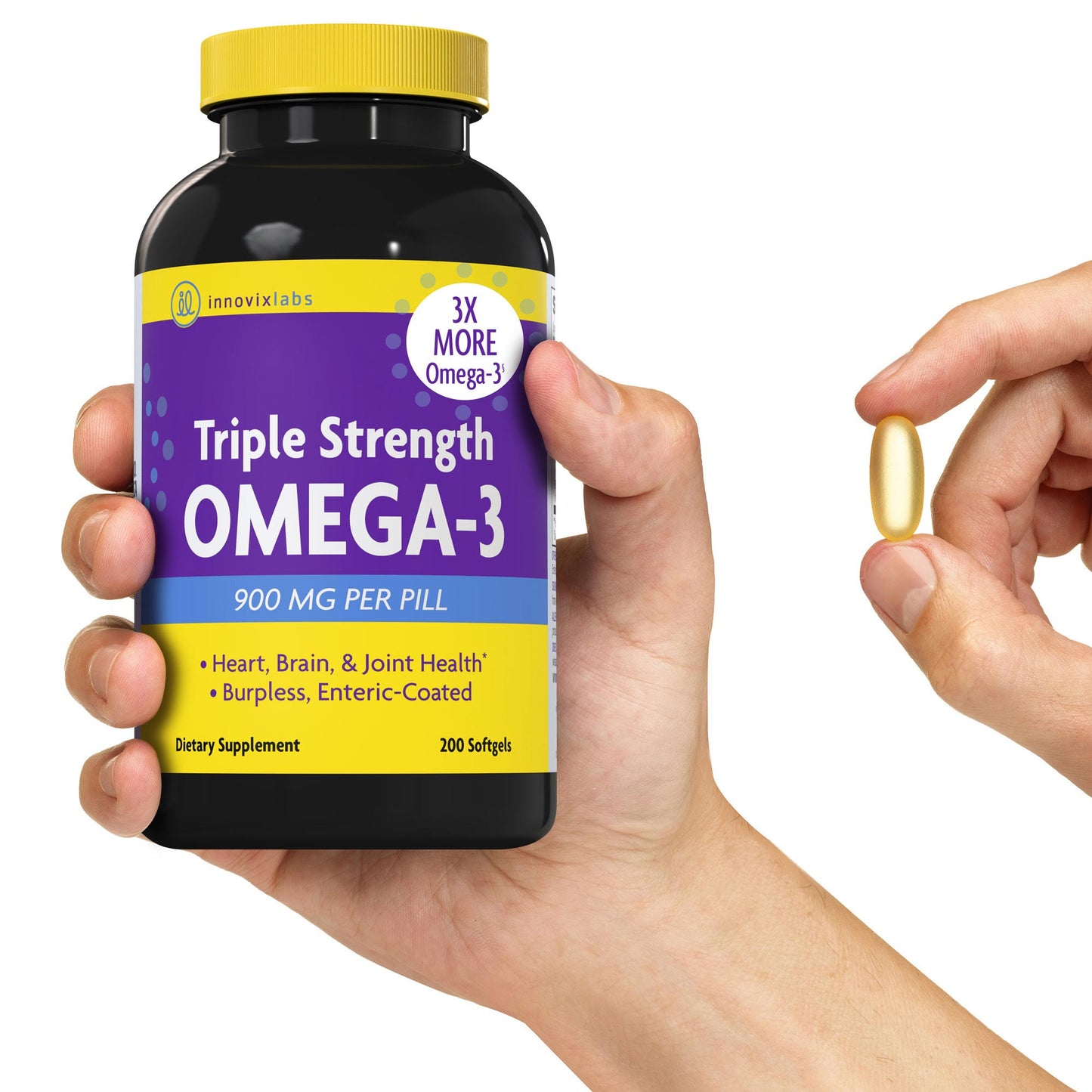 InnovixLabs Triple Strength Omega-3