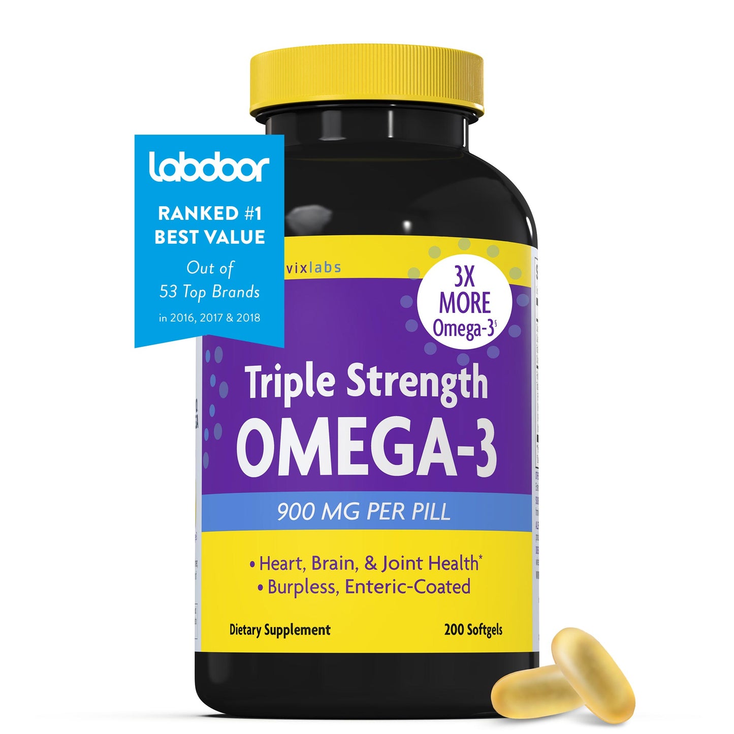 InnovixLabs Triple Strength Omega-3