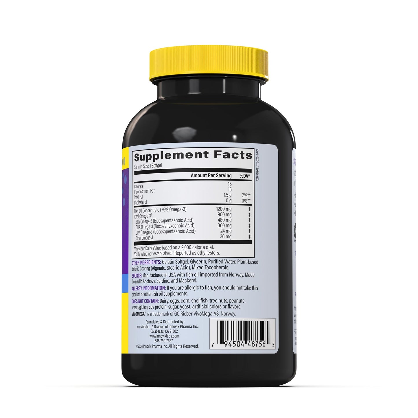 InnovixLabs Triple Strength Omega-3