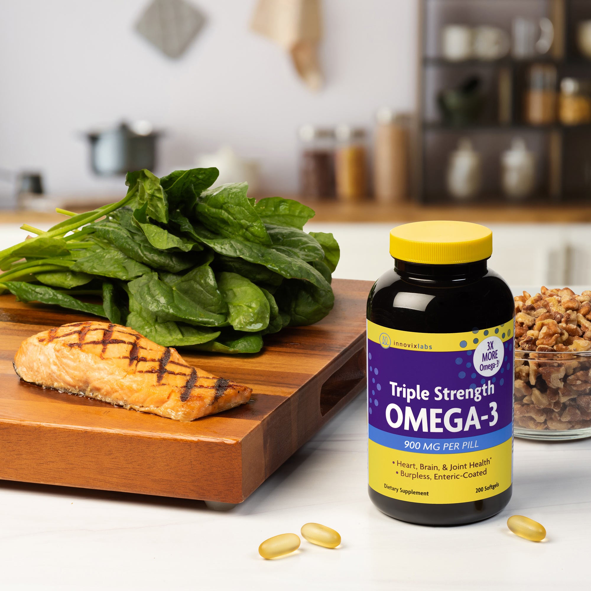 Triple Strength Omega 3 InnovixLabs