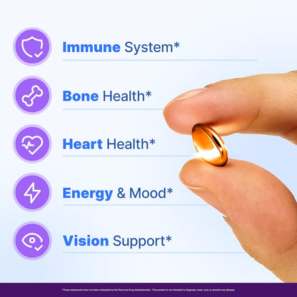 Vitamin D3 + K2 (with Vitamin A)