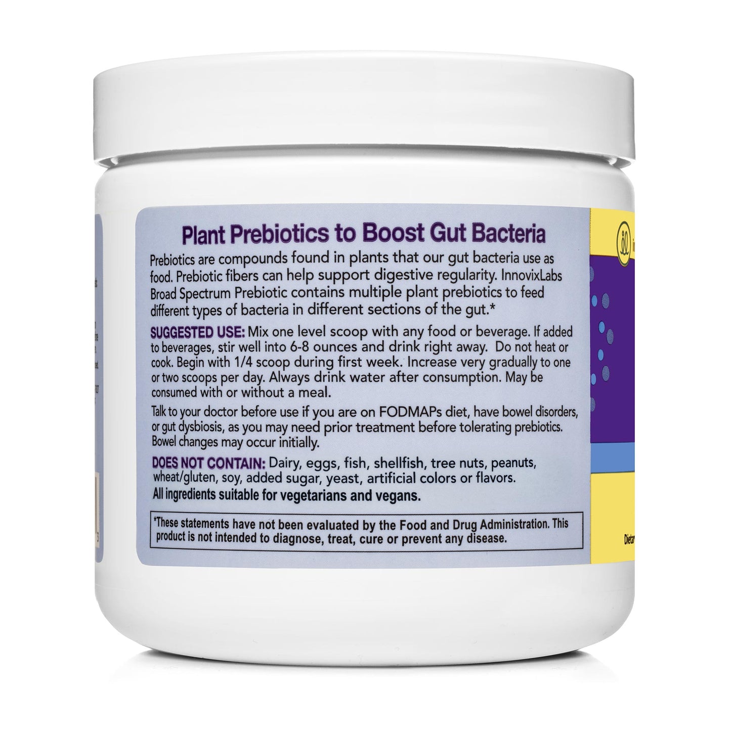 Broad Spectrum Prebiotic Fiber